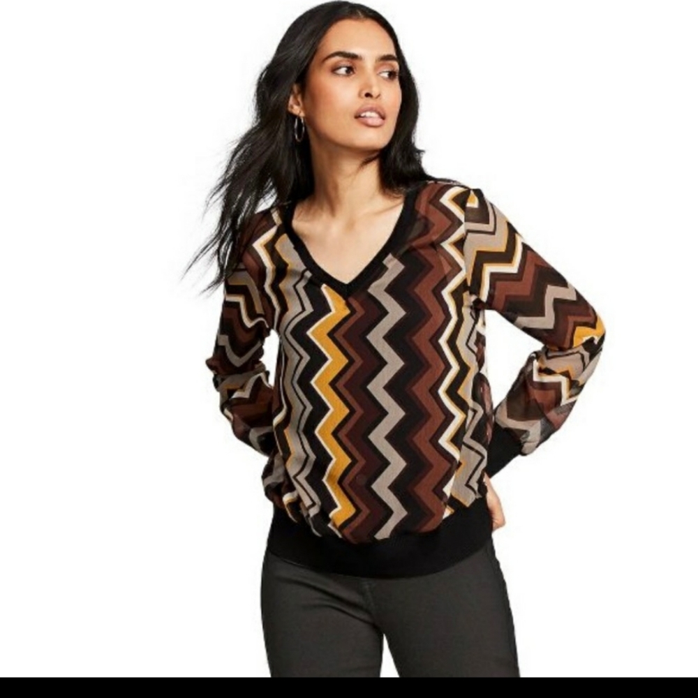 Missoni for Target Sheer Blouse